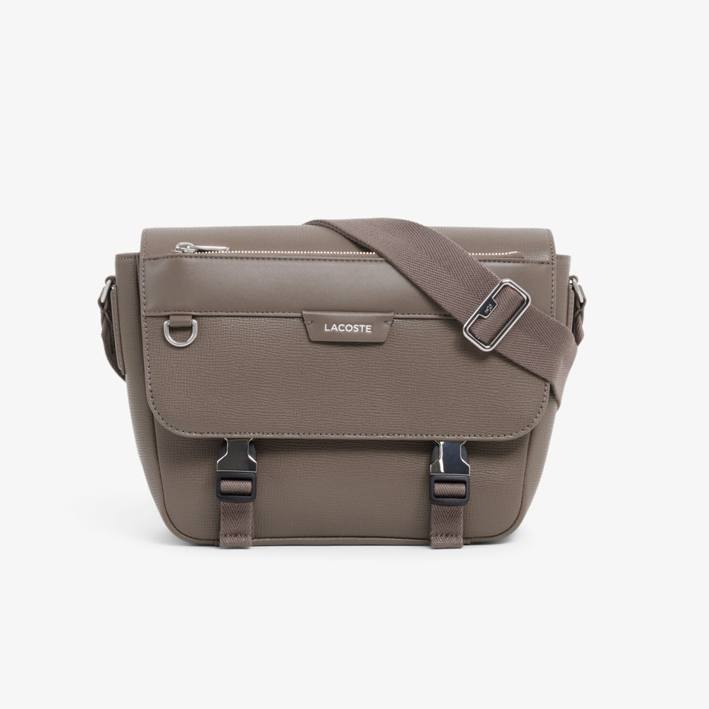 Ossian Flap Close Leather Satchel