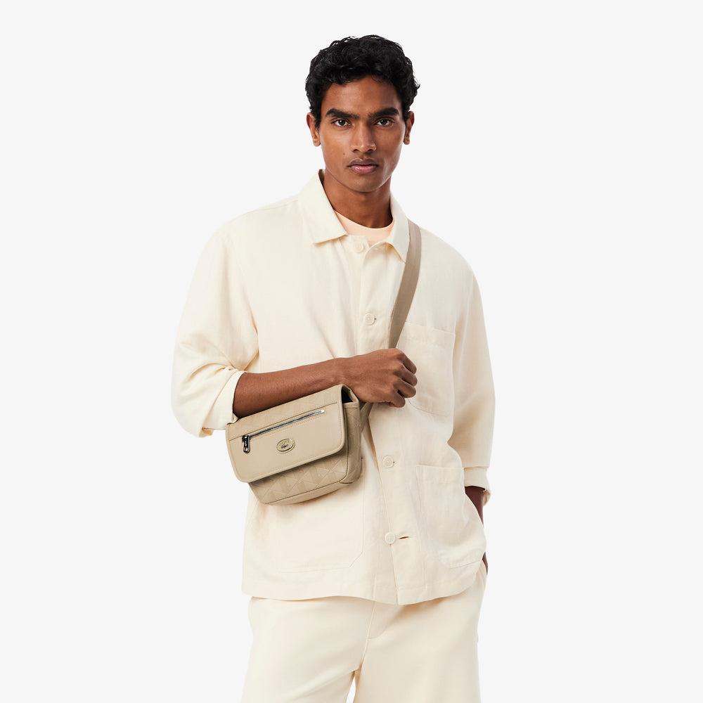 Mini Monogram Leather Messenger Bag