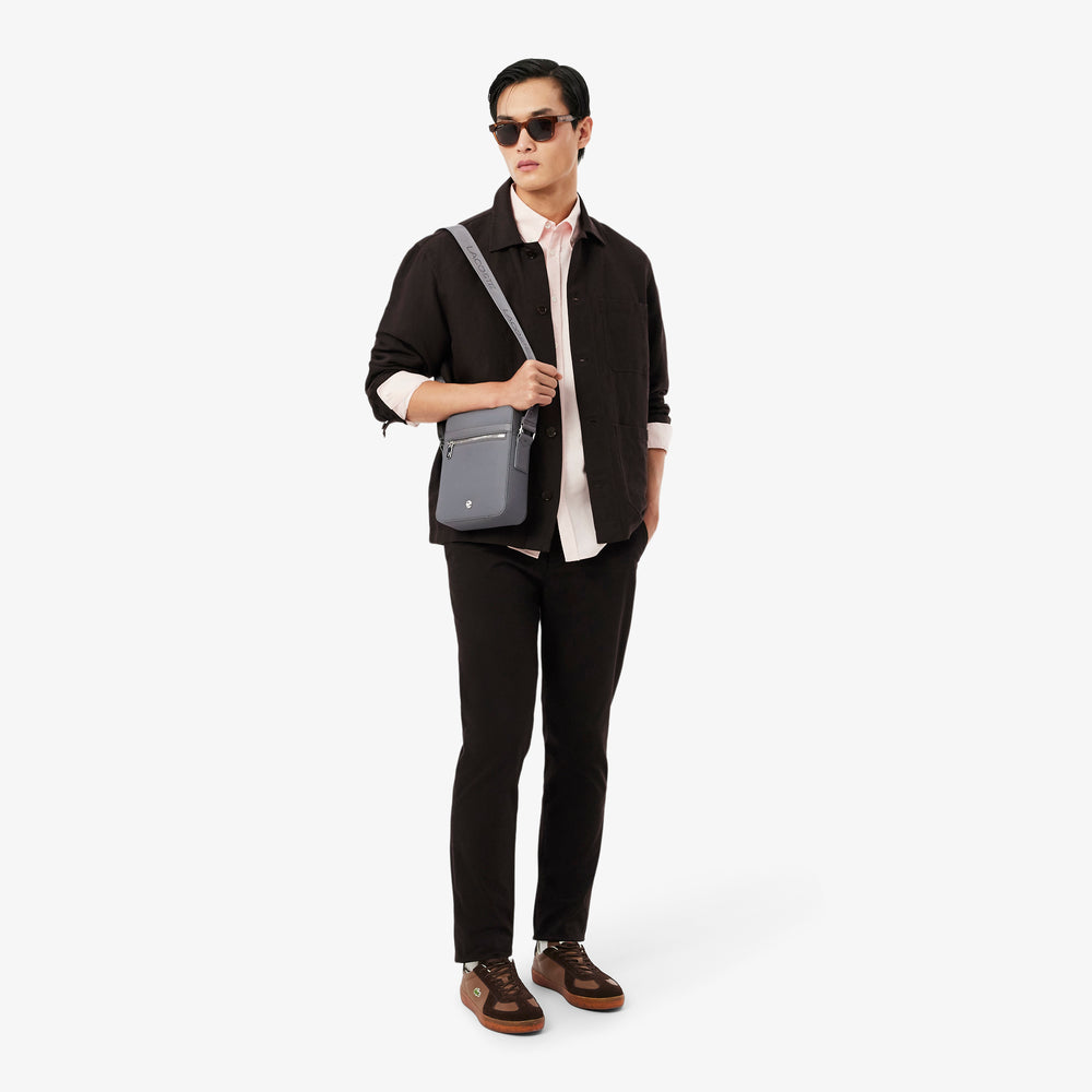 Langon Vertical Petit Piqué Satchel