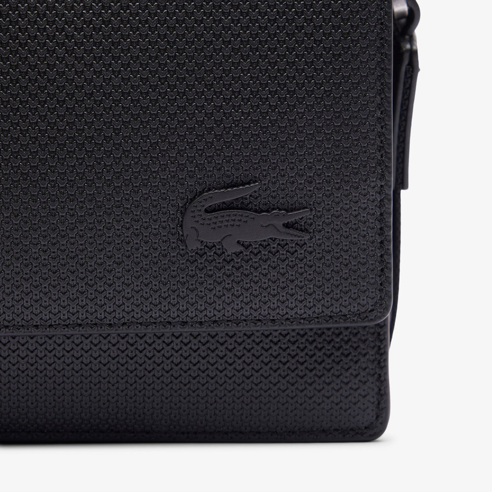 Chantaco Leather Flap Close Reporter Bag