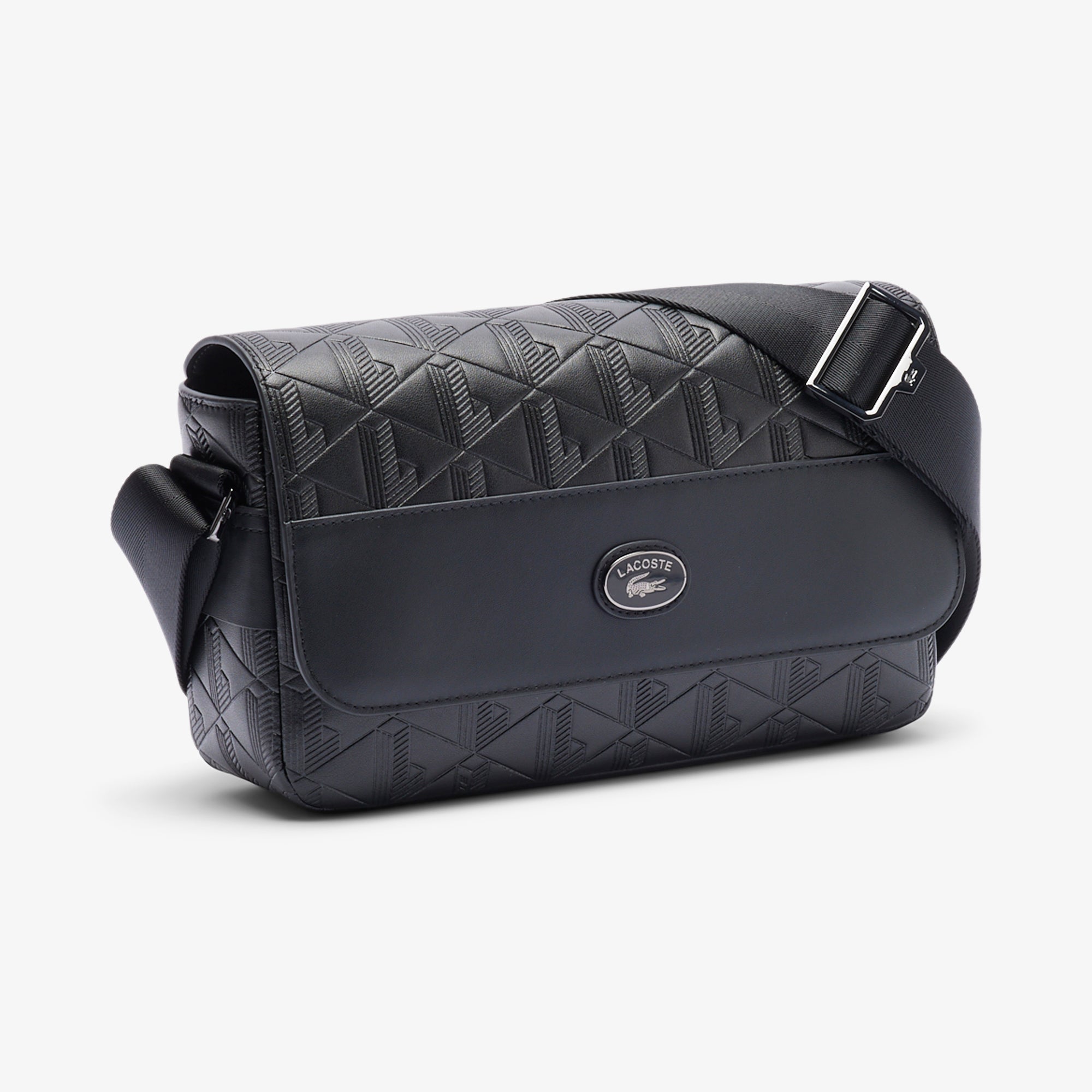 Nomogramme Leather Flap Close Satchel – Lacoste ZA