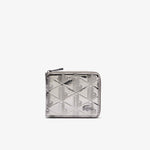 The Blend Silver Zipped Billfold