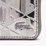 The Blend Silver Zipped Billfold