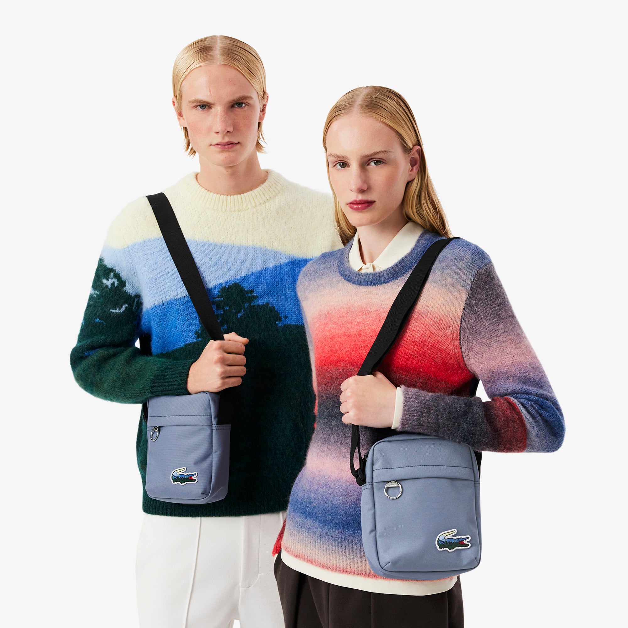 Landscape Crocodile Satchel – Lacoste ZA