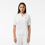 Women's Lacoste Flowy Piqué Polo Shirt