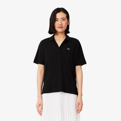 Relaxed Fit Fluid Piqué Polo Shirt