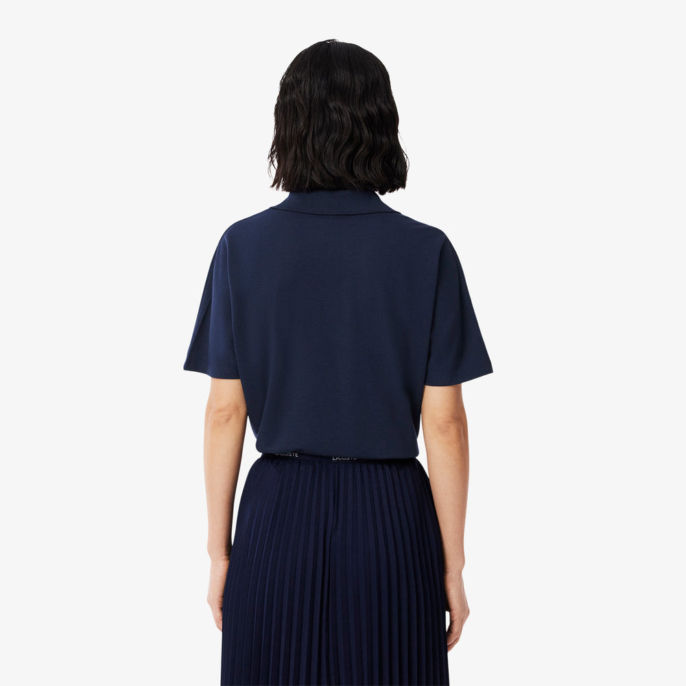Relaxed Fit Fluid Piqué Polo Shirt