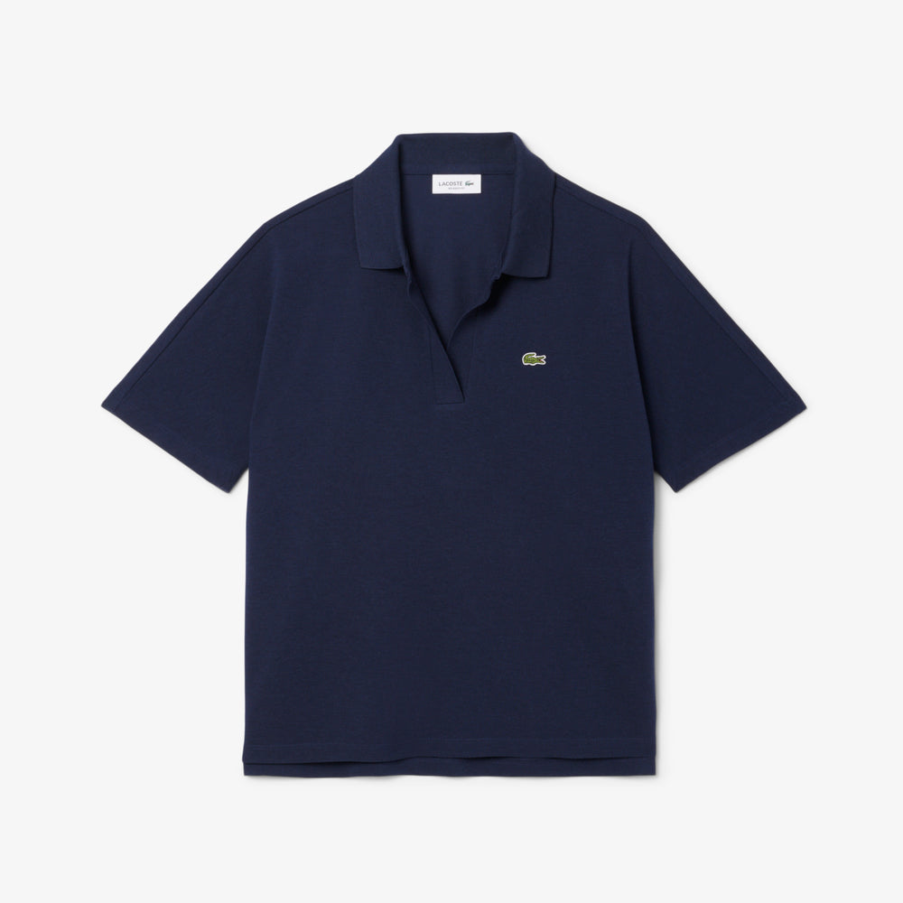 Relaxed Fit Fluid Piqué Polo Shirt