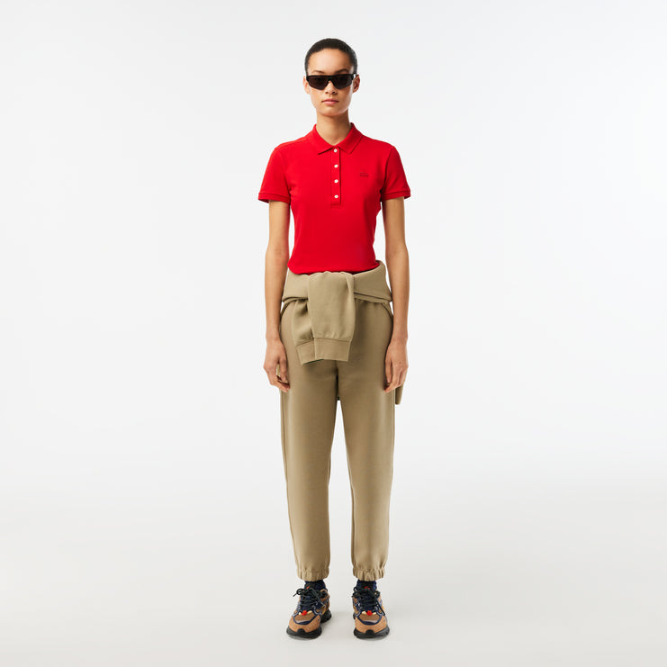L.12.D Slim Fit Stretch Mini Piqué Polo Shirt