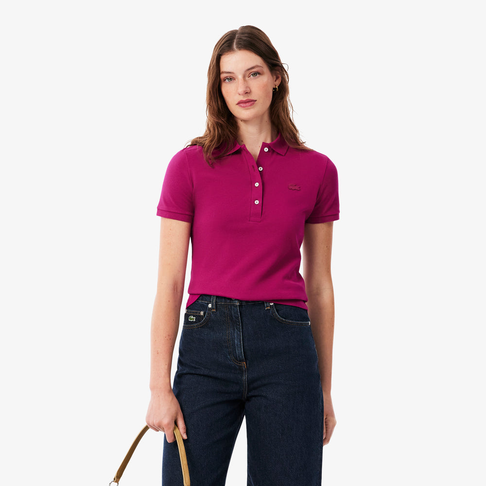 L.12.D Slim Fit Stretch Petit Piqué Polo Shirt