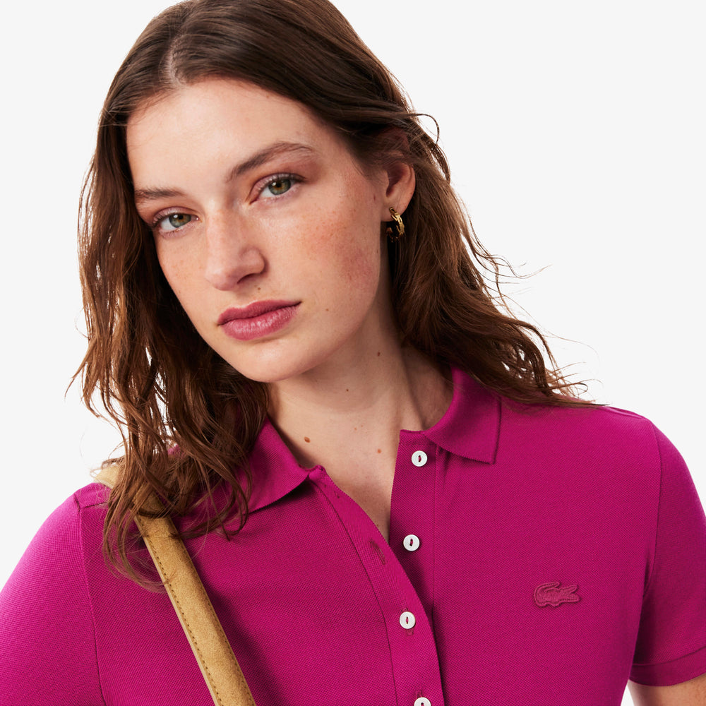 L.12.D Slim Fit Stretch Petit Piqué Polo Shirt