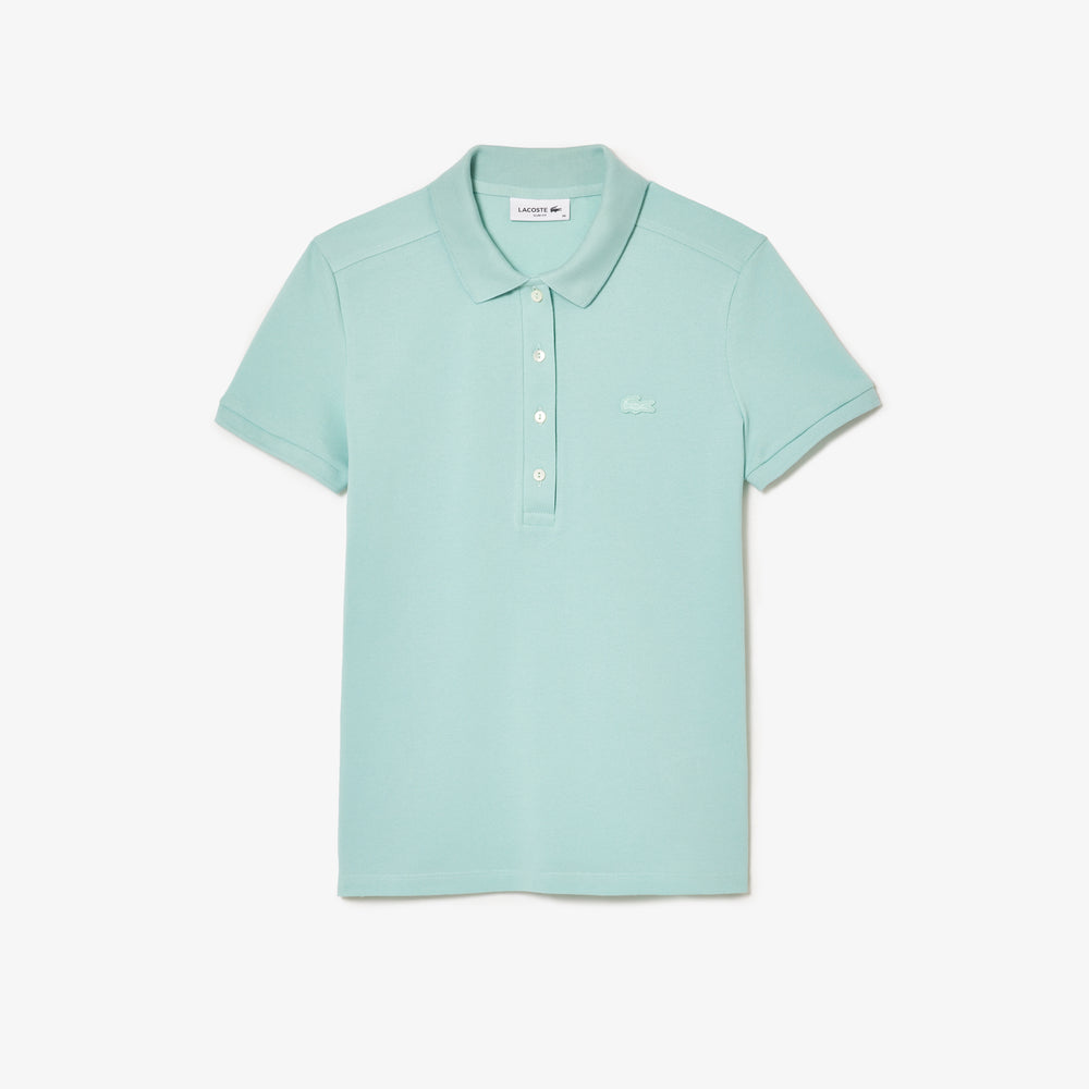 L.12.D Slim Fit Stretch Mini Piqué Polo Shirt