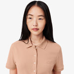L.12.D Slim Fit Stretch Mini Piqué Polo Shirt