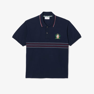 Classic Fit L.12.12 Embroidered Shield Polo Shirt