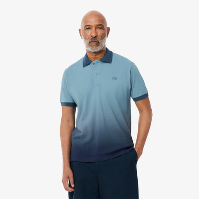 Classic Fit Ombré Print L.12.12 Polo Shirt