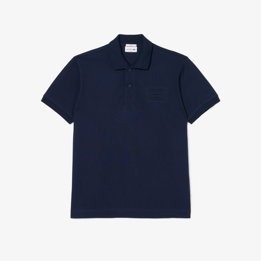 Classic Fit Embossed Branding Polo Shirt