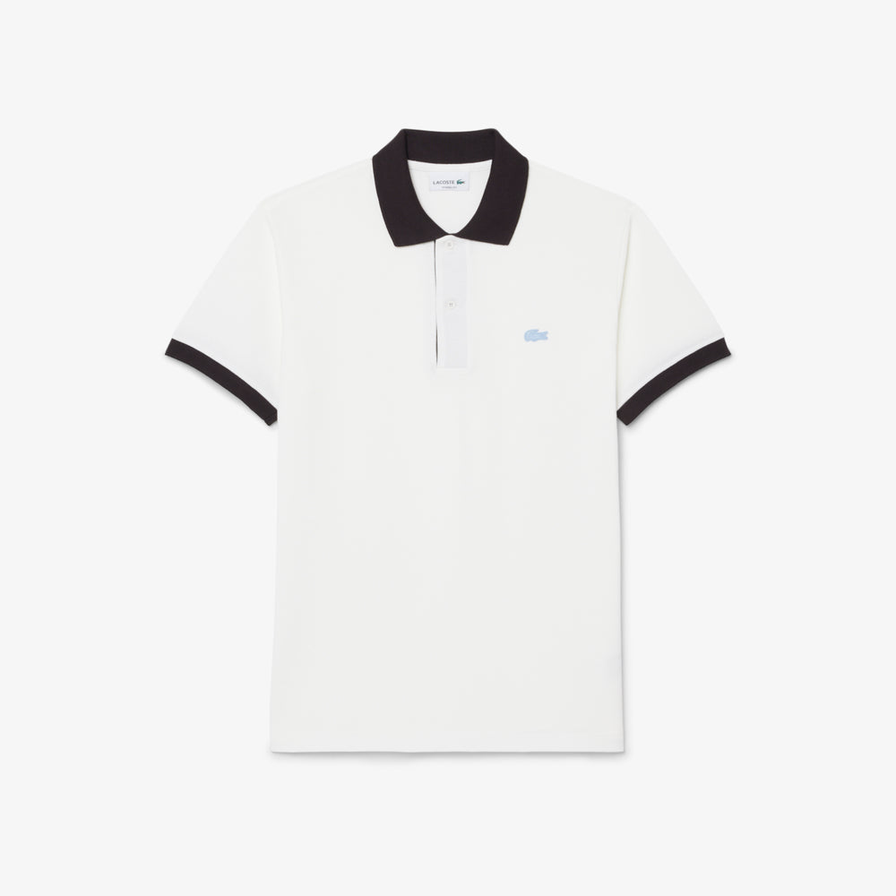 Classic Fit Contrast Rib Polo Shirt