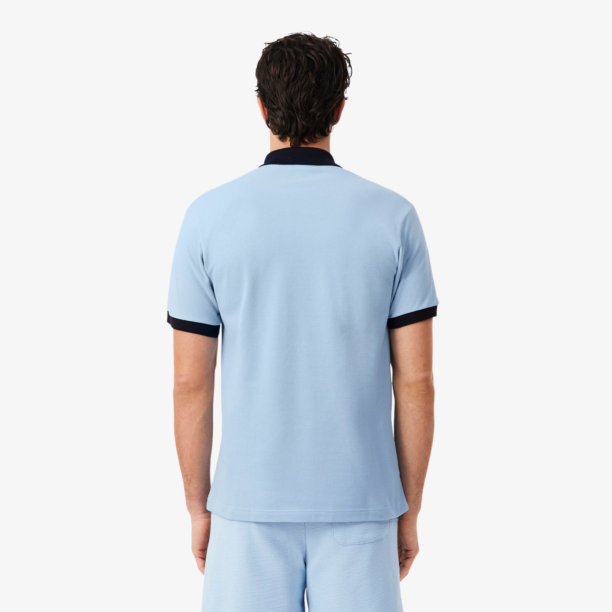 Classic Fit Contrast Rib Polo Shirt – Lacoste ZA