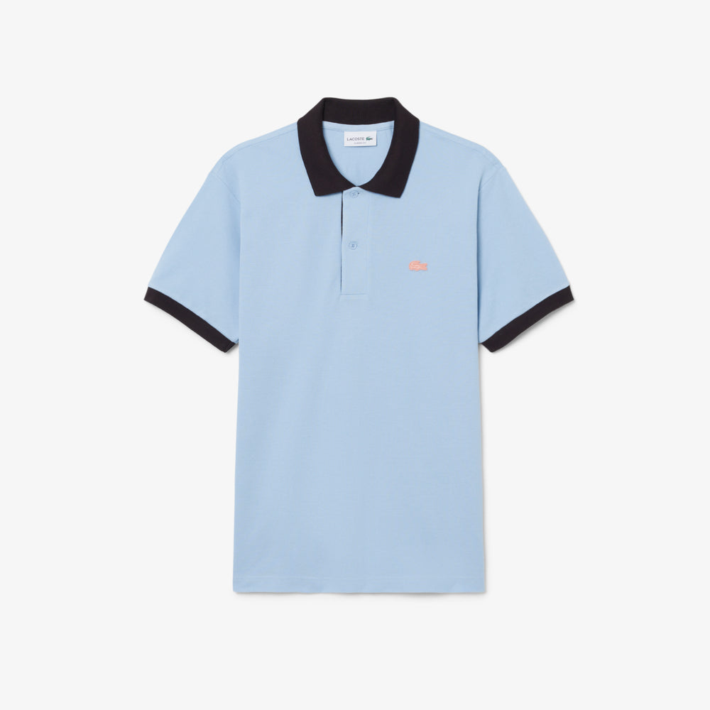 Classic Fit Contrast Rib Polo Shirt