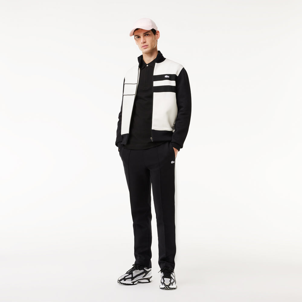 Smart Paris long sleeve stretch cotton Polo Shirt
