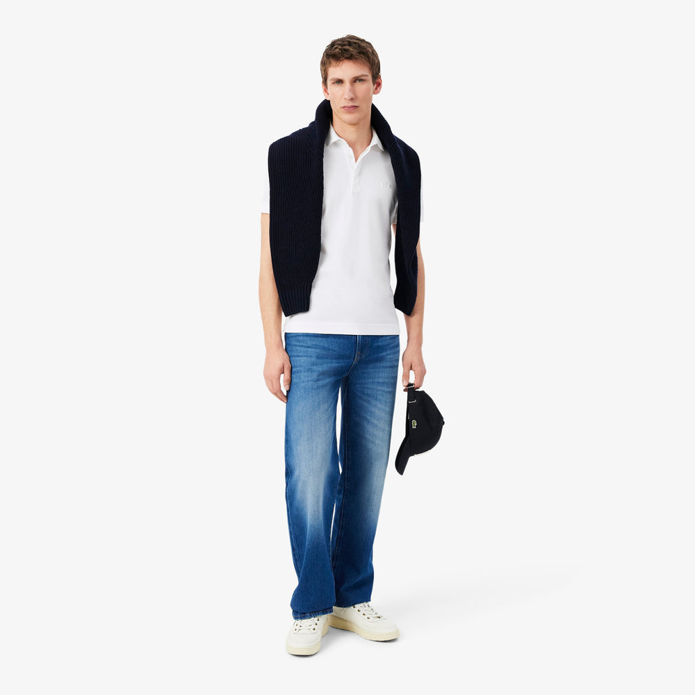 Regular Fit Paris Stretch Piqué Polo Shirt