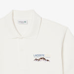 Classic Fit Embroidered Motif Piqué Polo Shirt