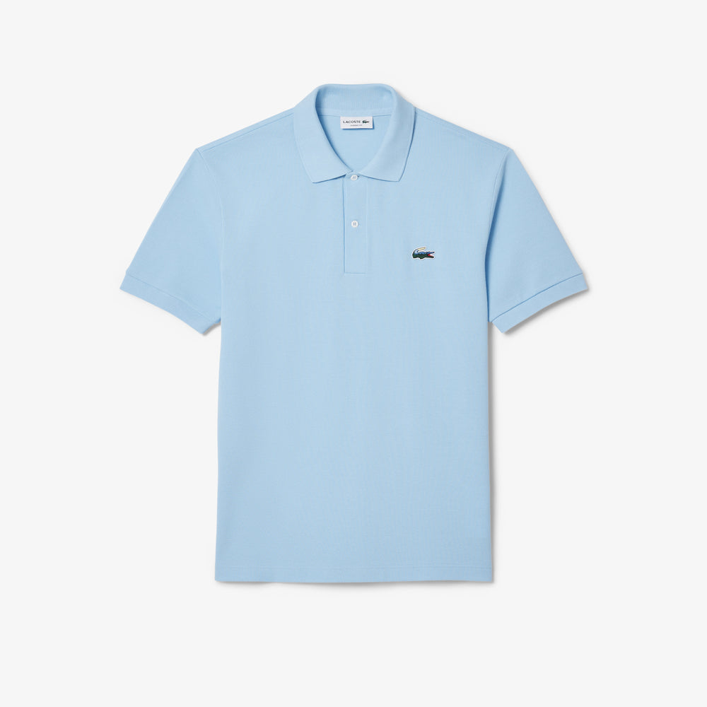 Classic Fit Landscape Crocodile Piqué Polo Shirt