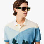 Classic Fit Printed Petit Piqué Polo Shirt