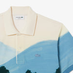 Classic Fit Printed Petit Piqué Polo Shirt