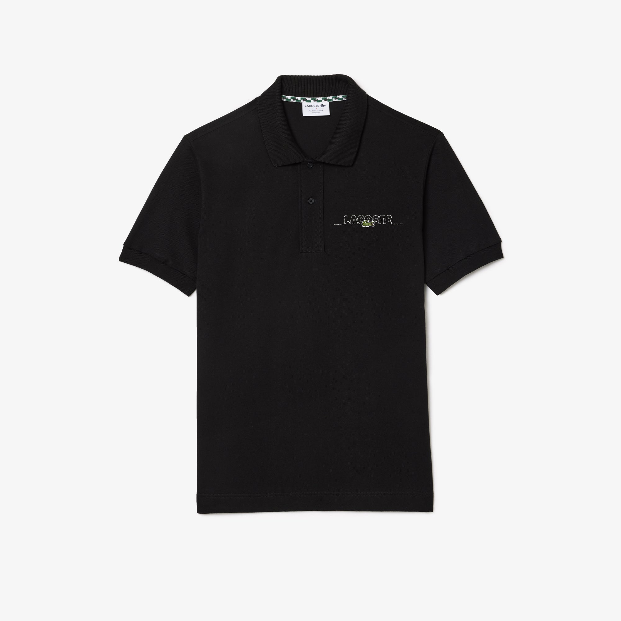 Original L.12.12 Lacoste wording French Made Polo Shirt Shirt 4 M
