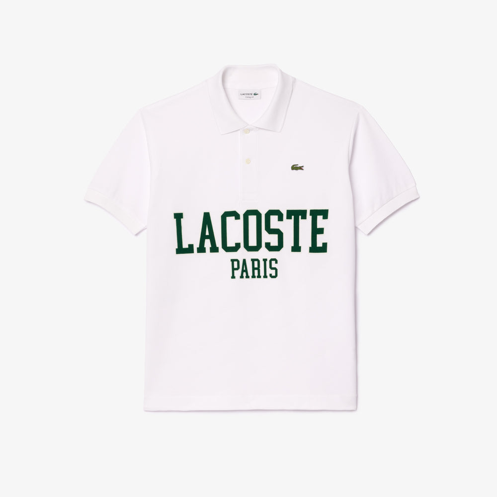 Original Lacoste Flocked Piqué Polo Shirt – Lacoste ZA