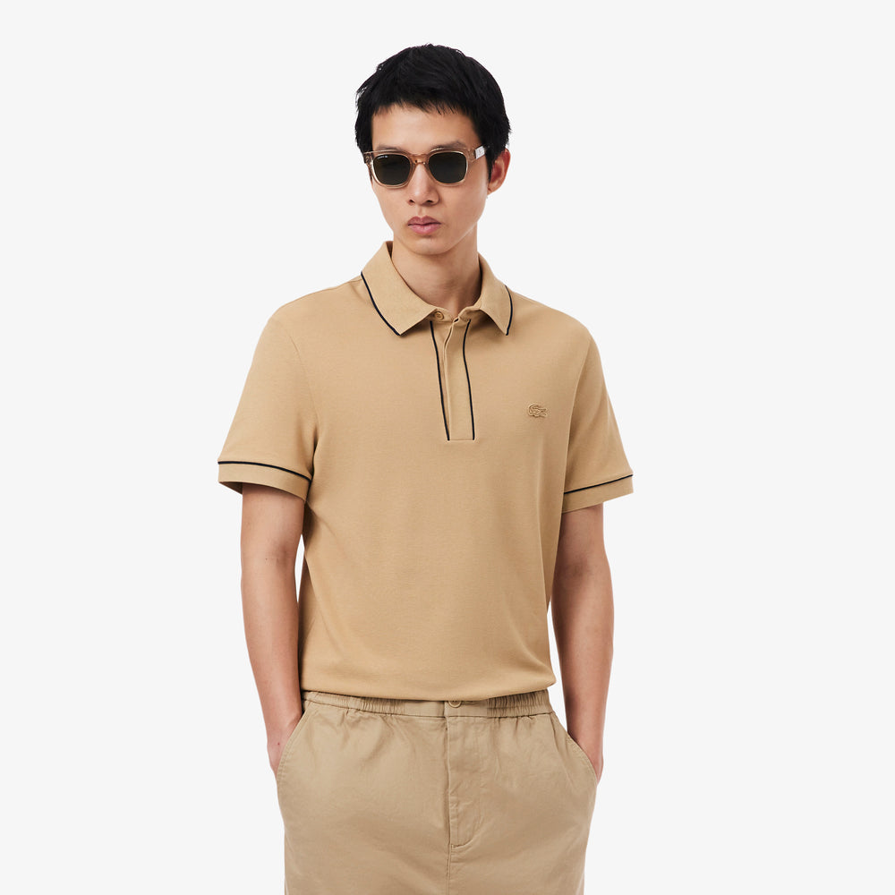 Regular Fit Paris Stretch Piqué Polo Shirt