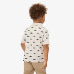 Printed Petit Piqué Polo Shirt