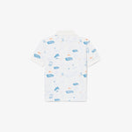 Mini Piqué Printed Polo Shirt