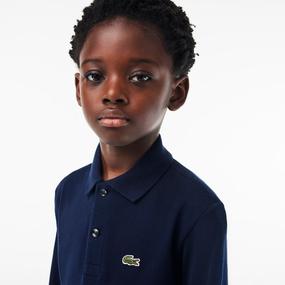 Kids' Lacoste Regular Fit Petit Piqué Polo Shirt