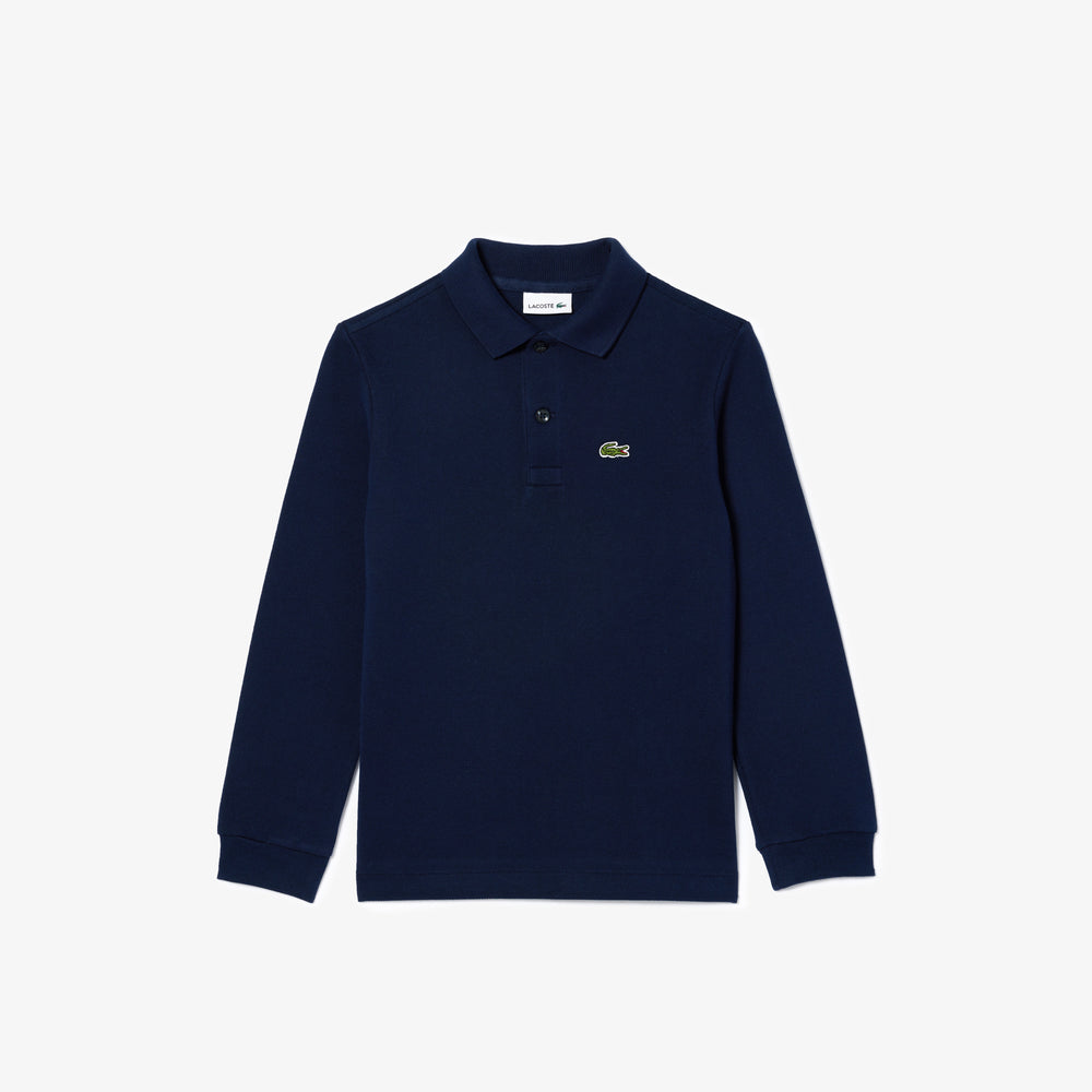 Kids' Lacoste Regular Fit Petit Piqué Polo Shirt