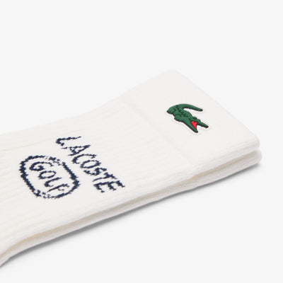 Bouclé Cotton Golf Socks