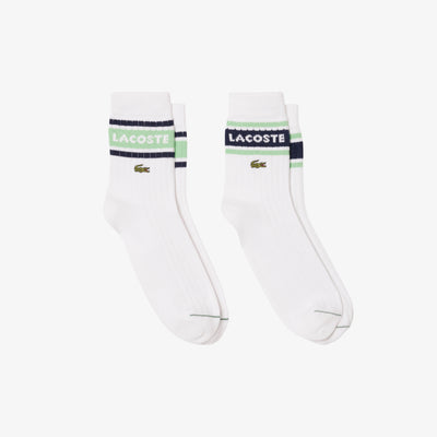 2-Pack Ribbed Cotton Socks