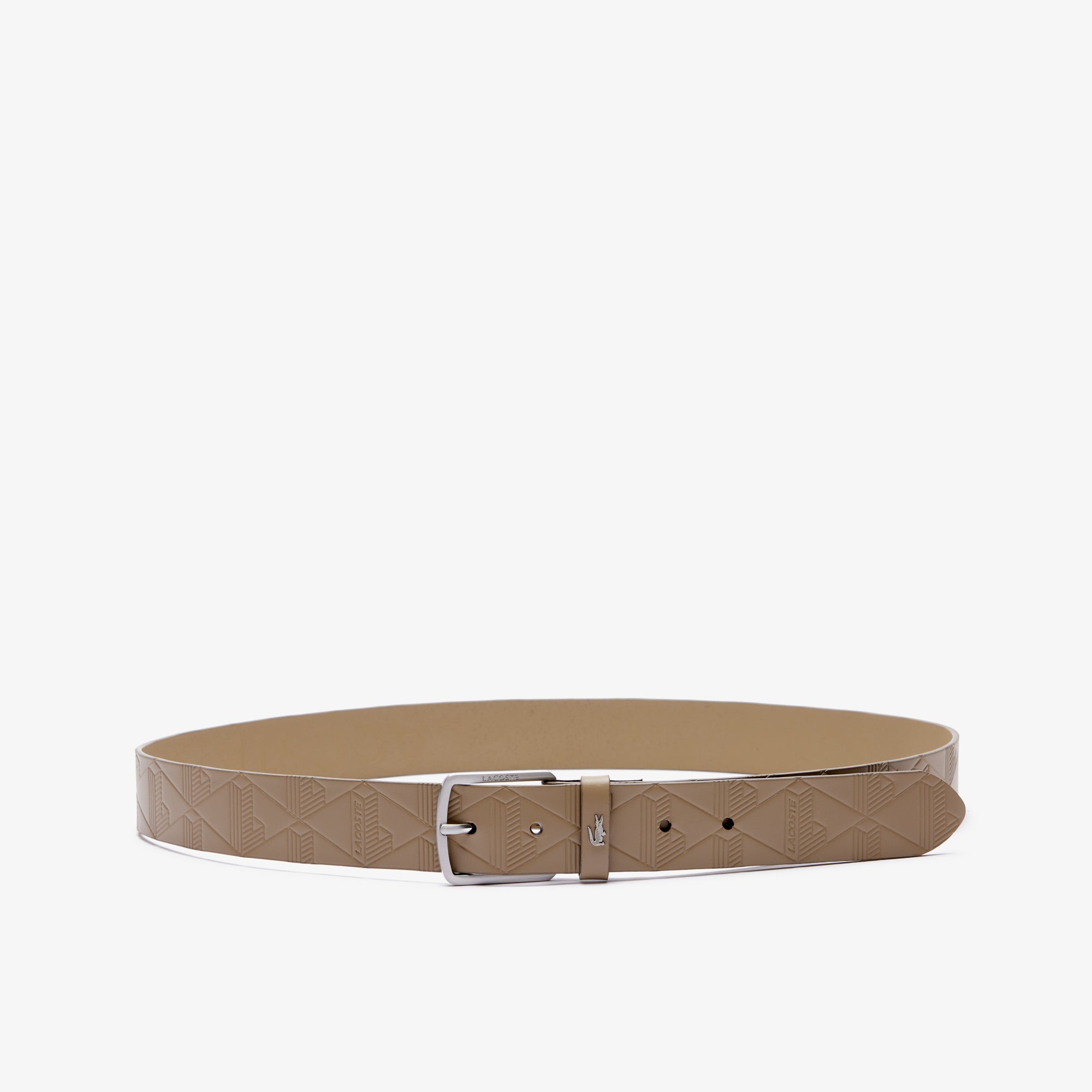 Monogram Leather Belt – Lacoste ZA