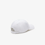 Crocodile Badge Cotton Twill Cap