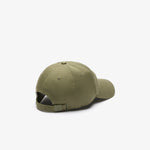 Crocodile Badge Cotton Twill Cap