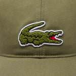 Crocodile Badge Cotton Twill Cap