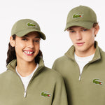Crocodile Badge Cotton Twill Cap