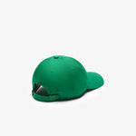 Crocodile Badge Cotton Twill Cap