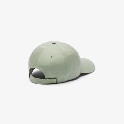 Crocodile Badge Cotton Twill Cap