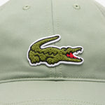 Crocodile Badge Cotton Twill Cap