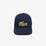 Unisex Lacoste Adjustable Organic Cotton Twill Cap