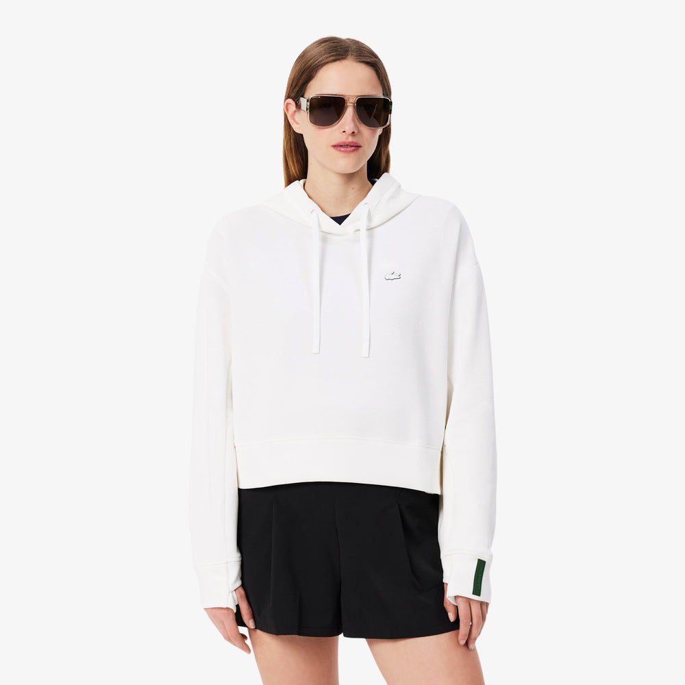 Short Cut Cotton Hoodie