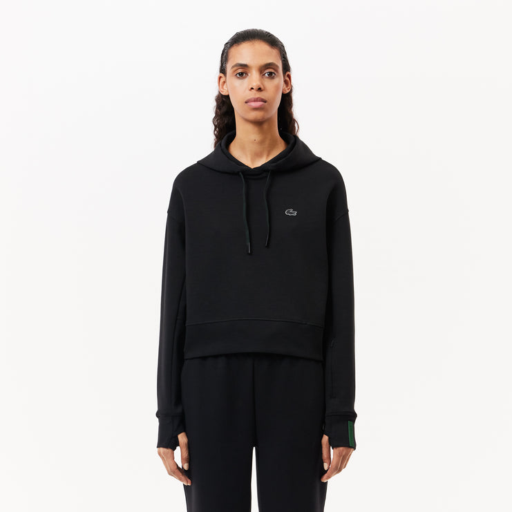Short Cut Cotton Hoodie