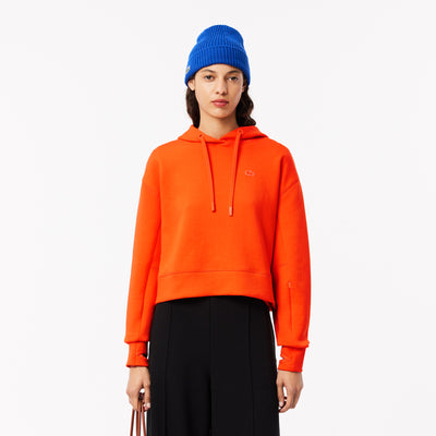 Short Cut Cotton Hoodie